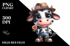 Goofy Baby Cow with Large Shoes Product Image 3