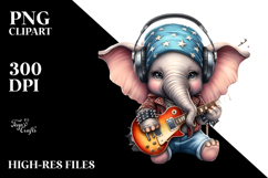 Cute Elephant PNG Product Image 2