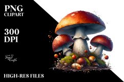 Detailed Glossy Mushroom Product Image 1