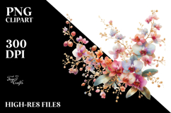 Colorful Orchid with Gold Insertions Product Image 2