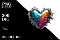 Heart Love Clipart |T-shirt, Mug, Tumbler Product Image 7