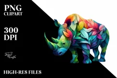 Rhino Plant Leaves PNG Product Image 3