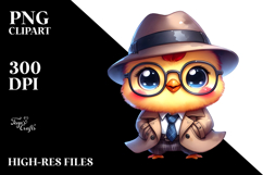 Smiling Detective Baby Chicken Product Image 2