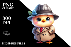Smiling Detective Baby Chicken Product Image 2