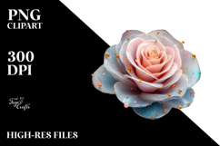 Material Rose Watercolor Splash PNG Product Image 2