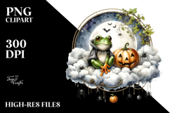 Frog Halloween Party PNG Product Image 2