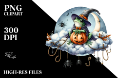 Frog Halloween Party PNG Product Image 2