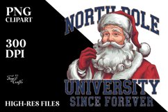 North Pole University PNG Clipart Product Image 2