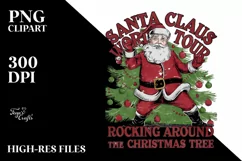 Santa World Tour PNG Clipart Product Image 8