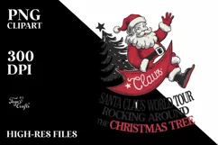 Santa World Tour PNG Clipart Product Image 2