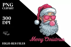 Pink Santa PNG Clipart Product Image 7
