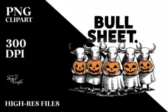 Bull Sheet PNG Clipart |Tshirt Design Product Image 1