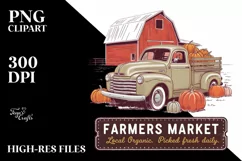 Farmers Market Halloween PNG Product Image 5