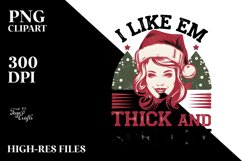 I like them real thick and sprucey Clipart PNG Product Image 8