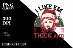 I like them real thick and sprucey Clipart PNG Product Image 8