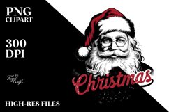 Christmas Vibes Santa PNG Clipart Product Image 2