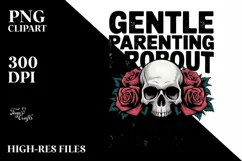 Gentle Parenting Dropout Clipart PNG Product Image 6