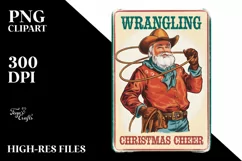 Wrangling Christmas Cheer PNG Clipart Product Image 2