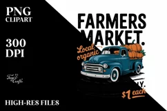 Farmers Market Clipart |Tshirt Design Product Image 8
