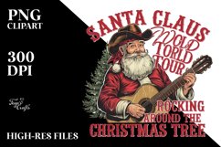 Santa World Tour PNG Clipart Product Image 3