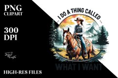Cowgirl PNG Product Image 7