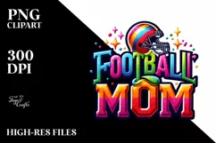 Football Mom PNG Product Image 5