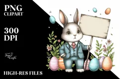 Easter Clipart |T-shirt, Mug, Tumbler Product Image 7