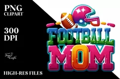 Football Mom PNG Product Image 2