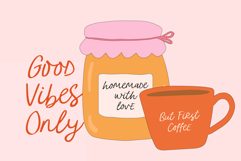 Spontaneous Charm Handwritten Quirky Script Font Cute Sweet Product Image 2