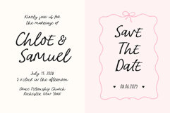 Spontaneous Charm Handwritten Quirky Script Font Cute Sweet Product Image 3