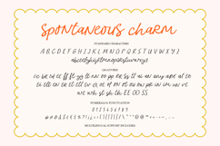 Spontaneous Charm Handwritten Quirky Script Font Cute Sweet Product Image 30
