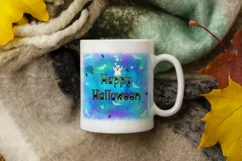 This is a cute Halloween graphic with a Trick or Treat text. The file is with 300 dpi and transparent background. 
