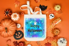 This is a cute Halloween graphic with a Trick or Treat text. The file is with 300 dpi and transparent background. 