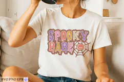 Spooky Babe Halloween SVG PNG T-shirt Design Product Image 2