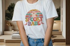 Spooky Babe Svg , Halloween SVG Design Product Image 2