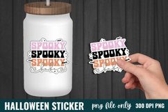 Halloween Sticker PNG, Spooky babe PNG Product Image 1