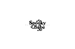 Spooky Babe halloween motel keychain cutting files SVG DXF PNG EPS