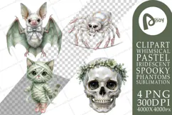 Spooky Ballet Ghost Sublimation Product Image 1