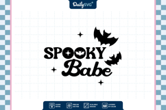 Spooky Halloween Bat SVG Product Image 3
