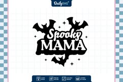 Spooky Halloween Bat SVG Product Image 3