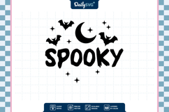 Spooky Halloween Bat SVG Product Image 3