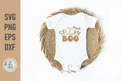 Spooky Boo svg cut file You can use for your kids Halloween shirts, baby onsie, bodysuits, bibs, decals, posters, signs, stickers, mugs, decorations and more