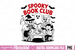 Spooky Book Club PNG Product Image 1