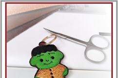 Spooky Cute Monsters Halloween ITH Felt Charm Set Embroidery Product Image 6