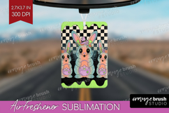 Spooky Bunny Halloween Air Freshener PNG Spooky Season PNG Product Image 1