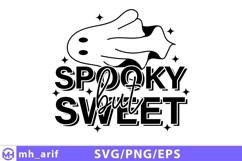 Spooky but Sweet Halloween SVG Design Product Image 1