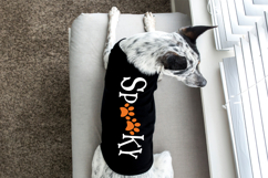 spooky paw print cut file for cricut