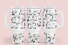Bundle 6 Halloween 40oz Tumbler Sublimation Wrap SVG Product Image 10