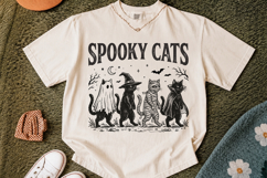 Spooky Cat Parody Halloween SVG,Funny Halloween Cat Shirt Product Image 3