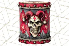 Spooky Circus Clip Art Png, Creepy Halloween Clipart Png Product Image 5